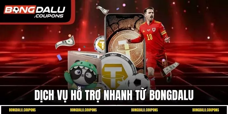 Dịch vụ hỗ trợ nhanh từ Bongdalu