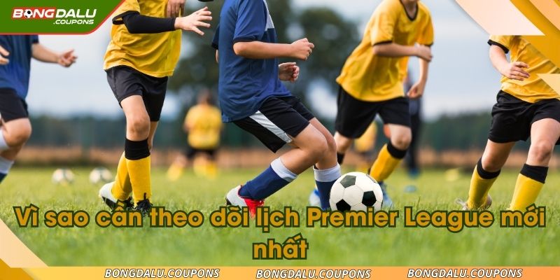 Vì sao cần theo dõi lịch Premier League để tăng tỷ lệ thắng
